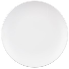 თეფში Ardesto AR2926WM Dinner Plate Lucca, 26 cm, Ceramics White